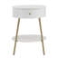 Table de bout avec rangement Burkholder