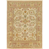 Agra One-of-a-Kind 7'9" X 10'3" Hand Knotted Area Rug