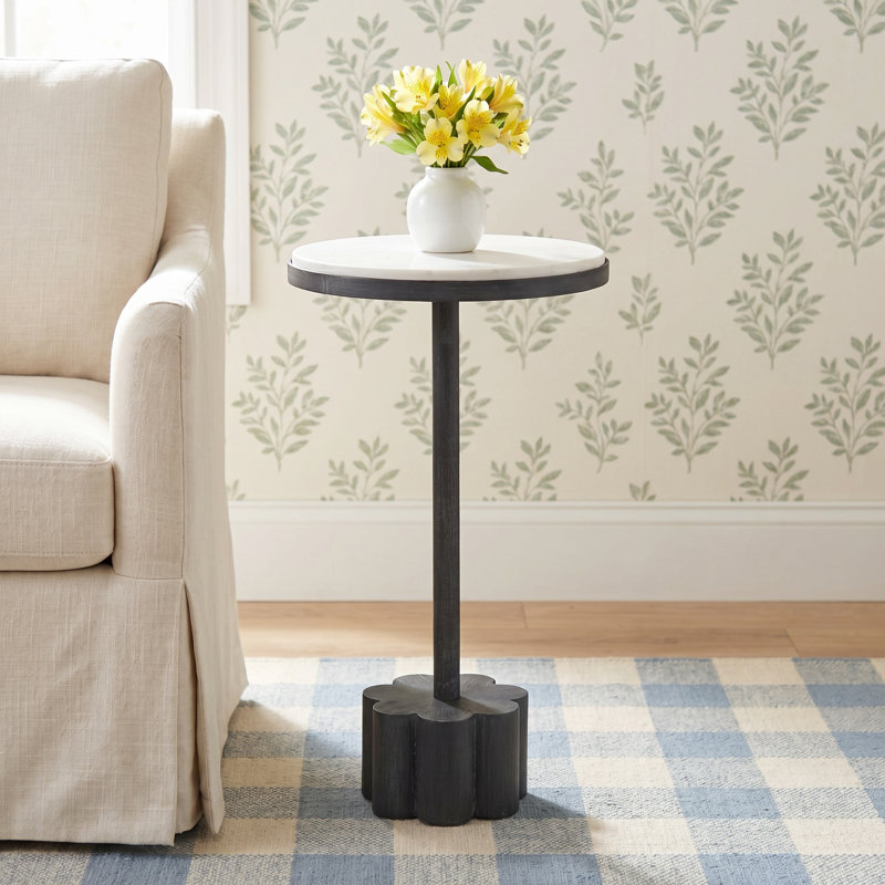 Lavinia Marble Top End Table