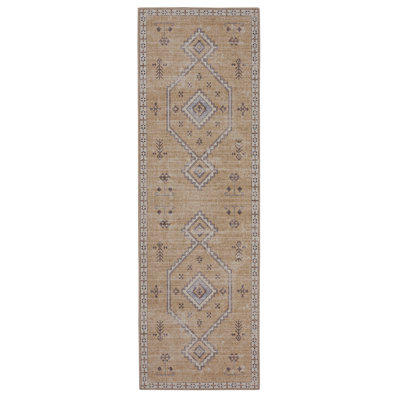 Maril Haden Washable Sand And Ivory Area Rug