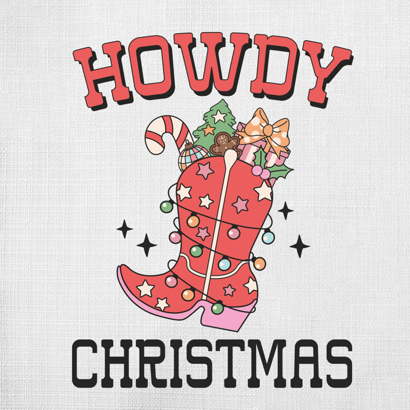 Noël - Coussin décoratif inclus, 16 po x 16 po