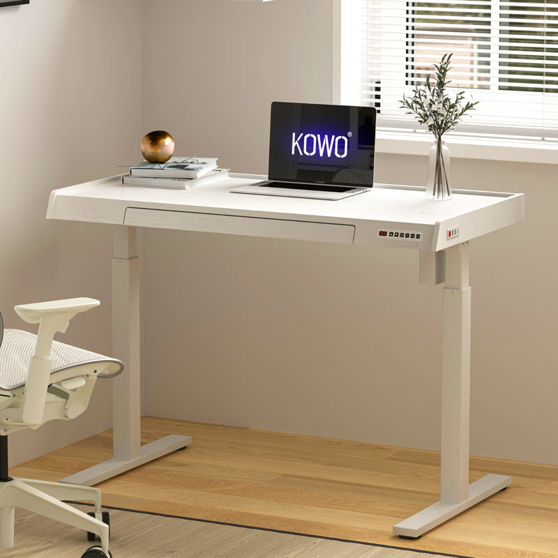 Kishon Adjustable Metal Base Standing Desk