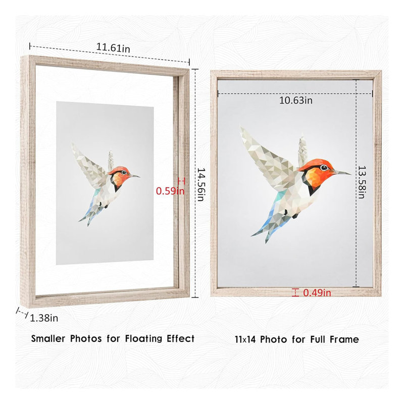 Catressa Picture Frame - Set of 2, Beige