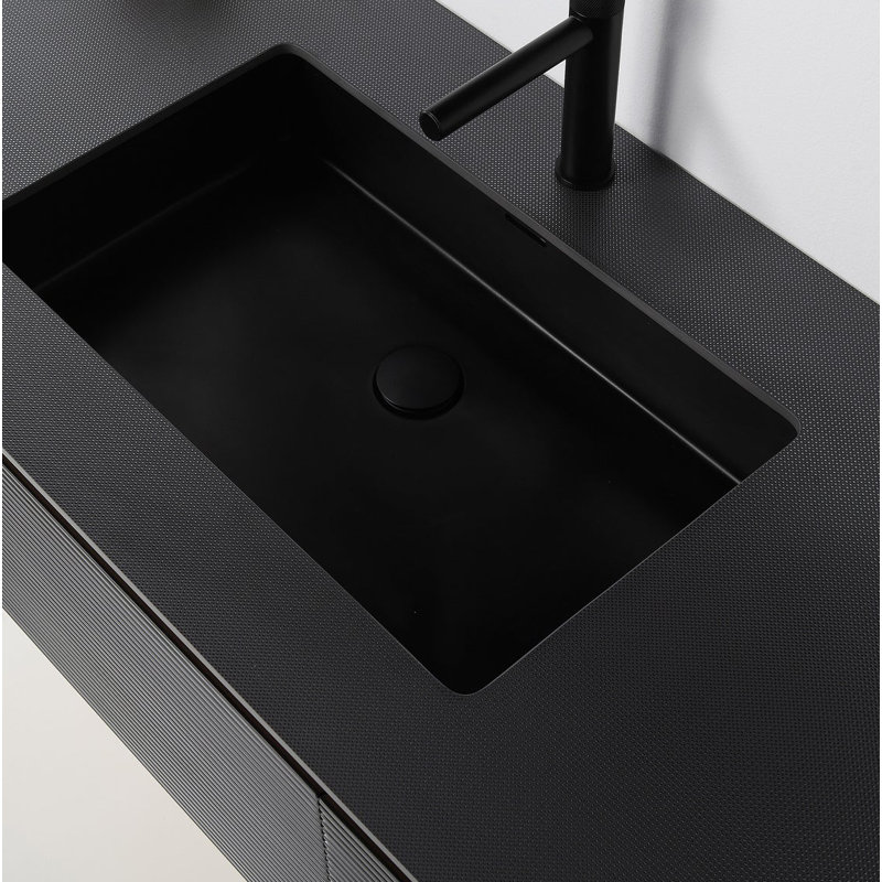 Oslo 60'' W Single Vanity, Matte Black