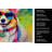 Corgi Hippie Dawg Kitchen Towel