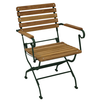 Dorielle Folding Patio Dining Armchair
