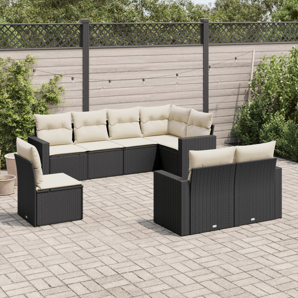 Gartensofa mit Kissen