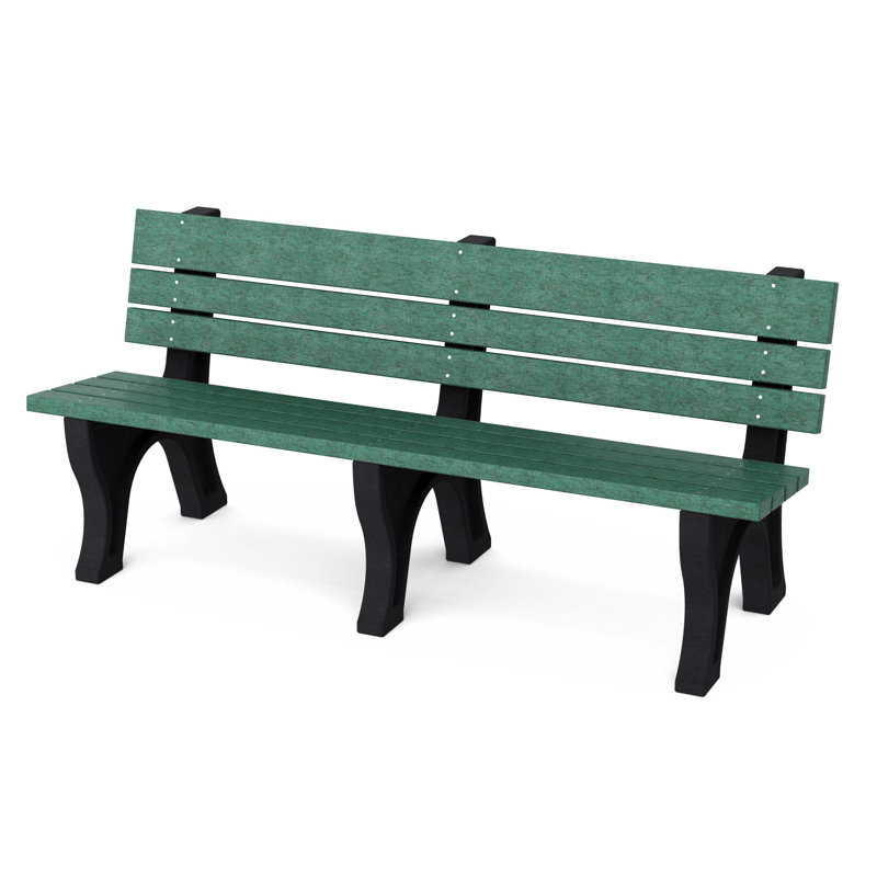 Banc Heritage Park, Vert / noir, 6 pi