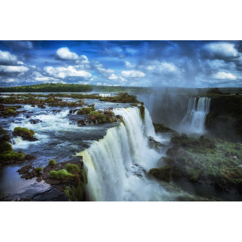 Iguacu Falls, South America - Wrapped Canvas Print, 30cm H x 46cm W x 3.8cm D