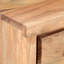 Console Table 100x35x76 cm Solid Acacia Wood with Live Edges
