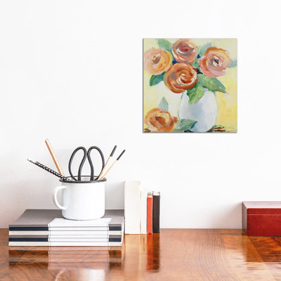 Sunny Blooms by Lanie Loreth - Wrapped Canvas Gallery-Wrapped Canvas Giclée