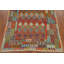 Tapis réversible en laine Kilim 8 x 12