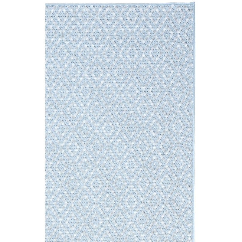 Tapis d'intérieur / extérieur à motif géométrique lavable à la machine Abadou, Tapis de couloir 2 pi x 12 pi