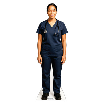 Nurse Navy Blue Scrubs