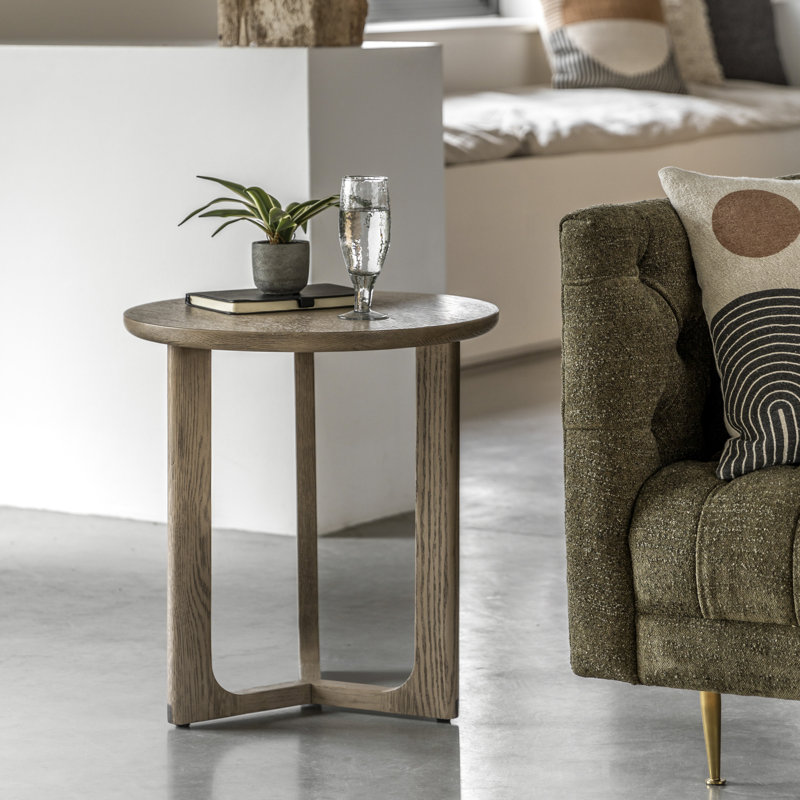 Isai End Table, Grey