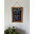 VersaChalk Steel Reversible Mini Magnetic Chalkboard, Up to 2' Size  + Fine Tip White Marker-40348962
