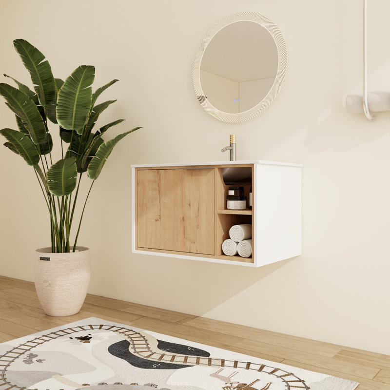 Meuble-lavabo mural simple 30 po Wexar