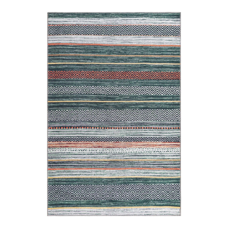 Tapis lavable Noelani Dakota Fields Yara, Rectangle 4 pi x 6 pi