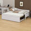 Lit de jour simple en L rembourré en forme de L - Lit gigogne inclus-716702589