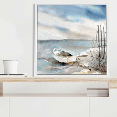 «Panoramic Coast» par Carol Robinson - peinture sur toile tendue