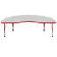 Table d'activité 48 "x 72" avec moulures en T et pieds réglables-99077991-39310980