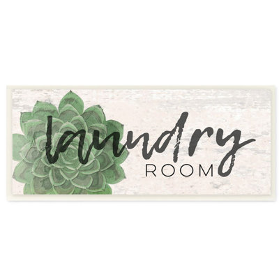 Laundry Room, impression panoramique sur toile