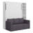 Murphy Bed Wall Bed With Sofa,With Shelves