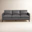 Canapé en cuir 85 po Cascades-1234196037