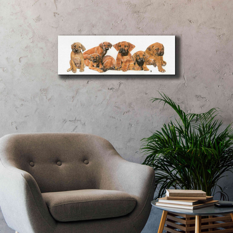 «Rhodisian Ridgeback Puppies» par Barbara Keith