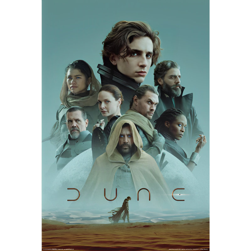 Affiche de film originale de Dune
