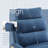 Jonilda Upholstered Accent Chair and Ottoman with  Adjustable Backrest-100259972