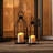 Modern Farmhouse Lantern Decor With Waterproof Flameless Candle & Remote Timer, 2PCS Black Metal Candle Lantern Decorative For Outdoor Indoor Home Living Room Patio Porch Table-1616785347