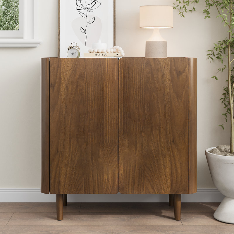 Accent Cabinets Retro Buffet Sideboard Storage Cabinet Modern Coffee Bar Cabinet