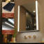 28"H x 21"W LED Lighted Bathroom Medicine Cabinet with Mirror,Defogger,Dimmer,Outlets & USBs-1963717609