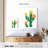 Saguaro Cactus Splatter-369618223