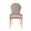 Chaise d'appoint en tissu (ensemble de 2)