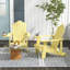 Chaise Adirondack en plastique Gumbert-87389176