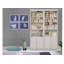 223 cm H x 148 cm W Library Bookcase-2131505255