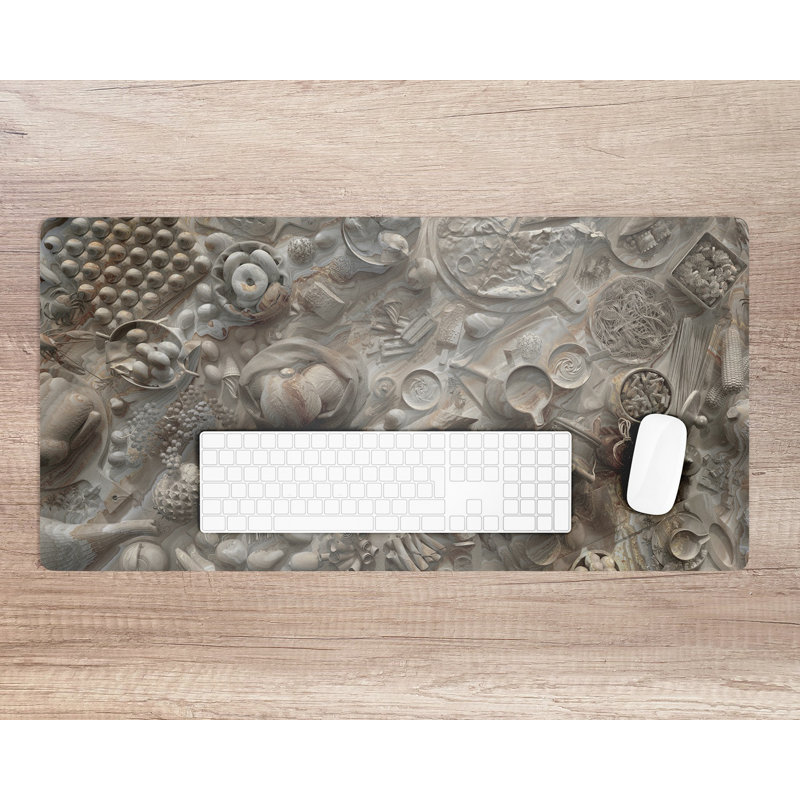 Polyvinyl Chloride (PVC) Desk Pad, 0.1cm H x 120cm W x 60cm D