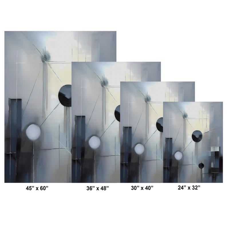 Symétrie du silence, H 32 po x l 24 po