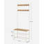 Abingdon Hall Tree 70cm Wide with Bench and Shoe Storage-92300824