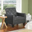 Fauteuil en similicuir-1873726864