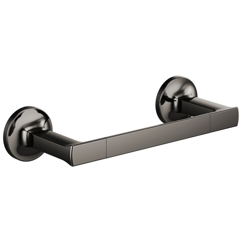 Kintsu® 8" Mini Towel Bar, Brilliance Black Onyx