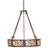 Dean 3 - Light Cajun Spice Unique/Statement Pendant