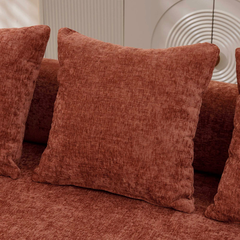 Canapé-lit pliant Boneless Comfy, Orange