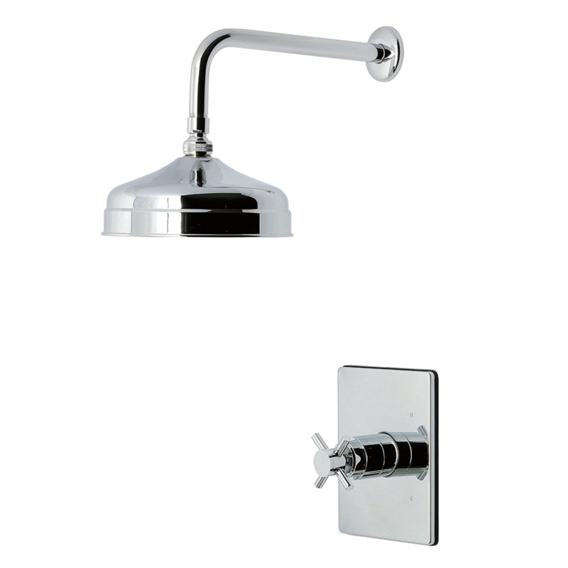 Kingston Brass Concord Single-Handle Pressure Balanced Shower Faucet, Polished Chrome