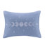 Édredon double / grand en velours pervenche - Literie de luxe avec bourre et coussin décoratif lavable à la machine-117371171-117371169