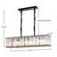 Lustre européen en cristal clair