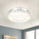 Rosalita LED Flush Mount Lighting Fixture Dimmable 8.26In Ceiling Light 12W With Crystal Lampshade