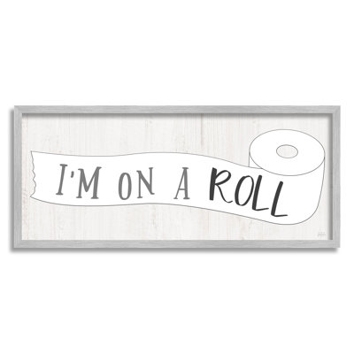 " I'm On A Roll Bathroom "